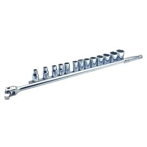 Snap-on 1/2-inch Drive 24-inch Breaker Bar SN24C and Socket Set 313WYA TW12-36